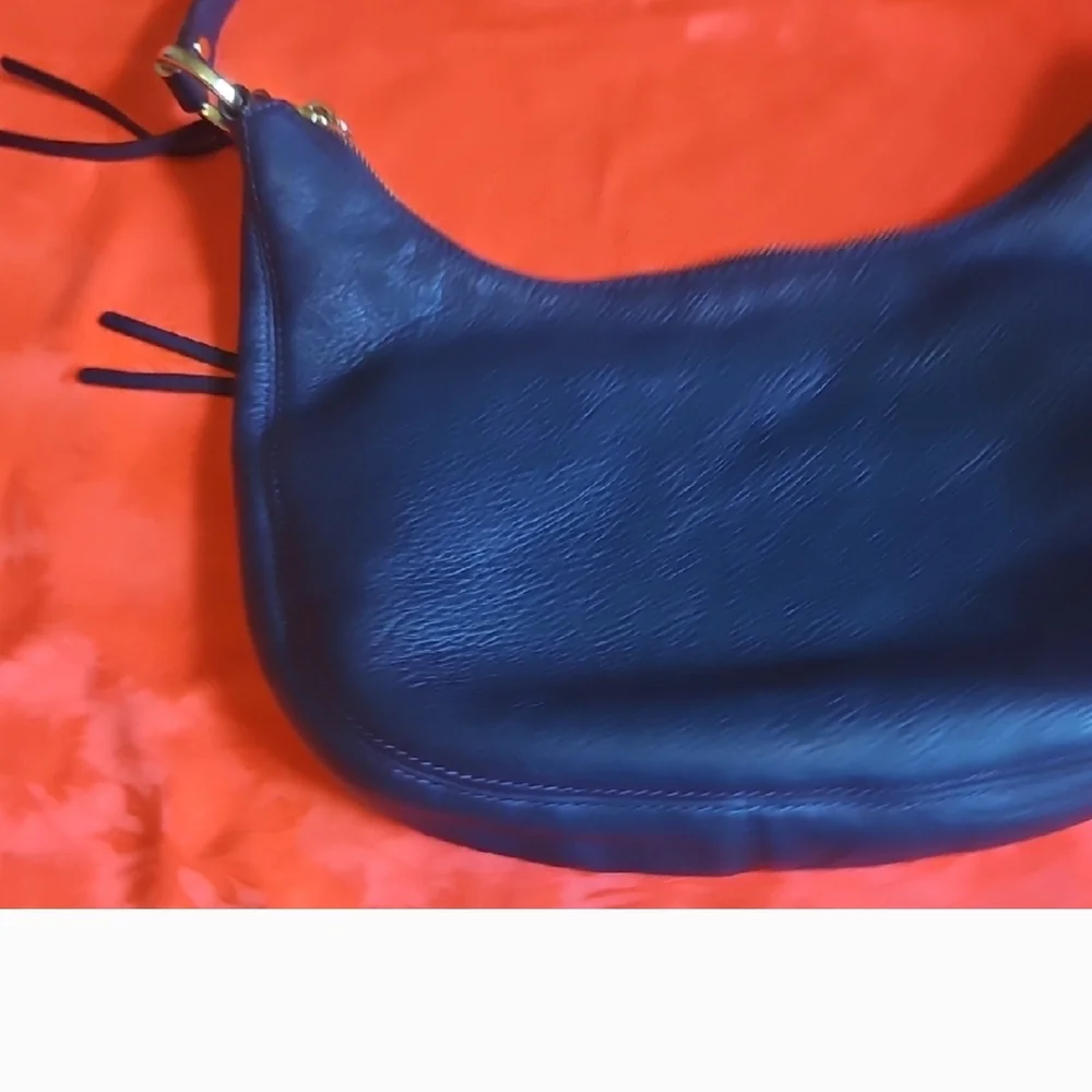 Michael Kors Navy Blue Leather Women's Bag